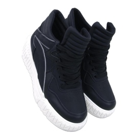Gahine Black high-top sneakers - Inello sort