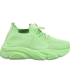 Fabre L.GREEN sock sportssko - Inello grøn