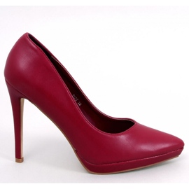 Blume Wine stiletpumper - Inello rød