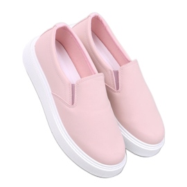 Allams Pink slip-on sneakers - Inello lyserød