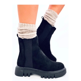 Swanson Black high-top Chelsea støvler - Inello sort