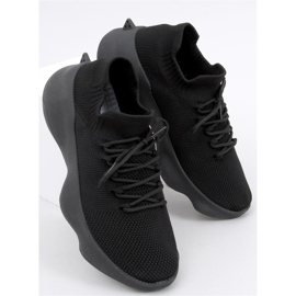 Desire All Black sock sportssko - Inello sort