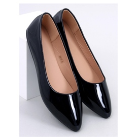 Xants Black patent ballet lejligheder - Inello sort
