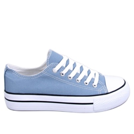 Klassiske damesneakers Fargis L.BLUE - Inello blå