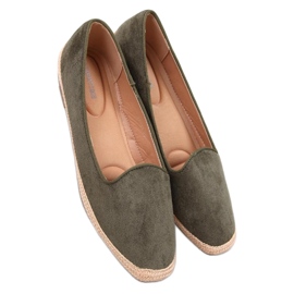 Ballet espadriller til kvinder Ballot Olive - Inello grøn