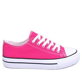 Klassiske damesneakers Fargis Fuchsia - Inello lyserød