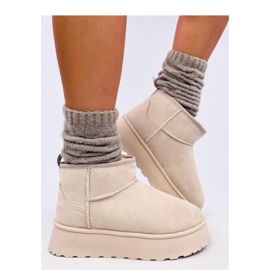 Rodmans Beige - Inello korte platformssko