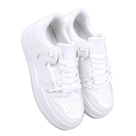 Clavell White højsålede sneakers - Inello hvid