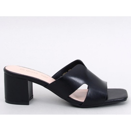 Vallon Sort højhælede flip-flops sandal - Inello