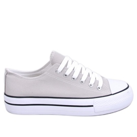 Klassiske damesneakers Fargis Grey - Inello grå