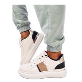 Holms Green platform sneakers - Inello beige
