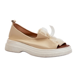 Step in style Sandaler Model Zazoo 2939 Lys Beige - Træd med stil