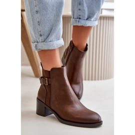 Step in style Støvler Model Nevillra DA110 Brun - Træd i stil