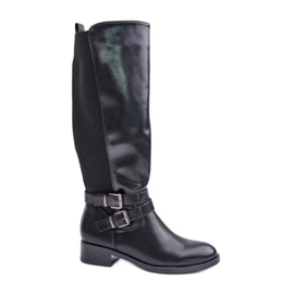 Støvler Model Lotina CHC316 Sort - Step in style