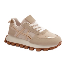 Sportssko Model Mialunae YH30 Beige - Step in style