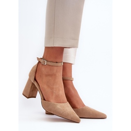Pumps Model Halene Y2385-1 Beige - Step in style