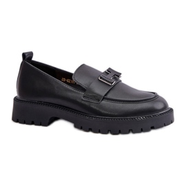 Step in style Mokkasiner Model Vinceza 62187 Sort Læder - Træd med stil
