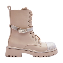 Arbejdsstøvler Model Totah 52022 Beige - Step in style