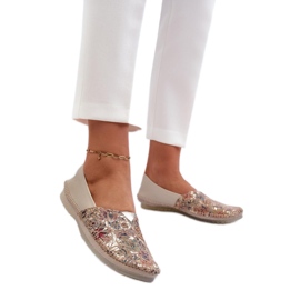 Balletlejligheder Model Maciejka 1930B-04 Beige - Step in style