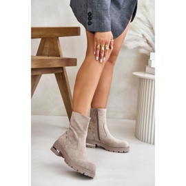 Støvler Model Narilie LG866 Beige - Step in style
