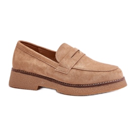 Mokkasiner Model Belania C-528 Beige - Step in style