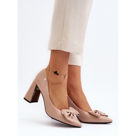 Step in style Pumps Model Ariemessa 62104 Beige - Træd med stil