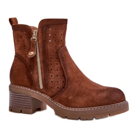 Støvler Model Oviria M1537 Brun - Step in style