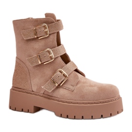 Støvler Model Tiaeliana HB-276 Beige - Step in style