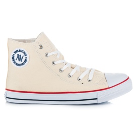 New Age Herre høje sneakers brun