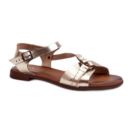 Step in style Sandaler Model Zazoo 40182 Guld - Træd med stil