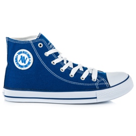 New Age Herre high-top sneakers blå
