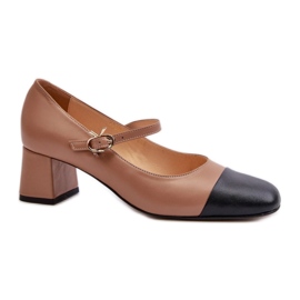 Step in style Pumper Model Laura Messi 2846 Brun - Træd med stil