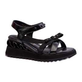Step in style Sandaler Model Da CR956 Sort - Træd med stil