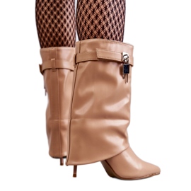 Støvler Model Steffi O41 Beige - Step in style