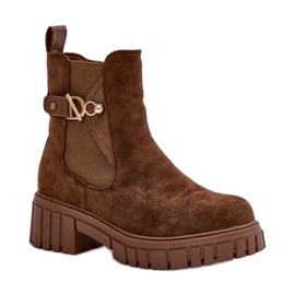 Støvler Model Bervena SZ103 Brun - Step in style