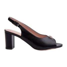 Step in style Sandaler Model Trasea 24SD98-6785 Sort - Træd med stil