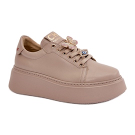 Sportssko Model CheBello 4585 Beige - Step in style