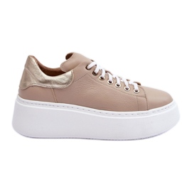 Sportssko Model Lemar 10150 Beige - Step in style