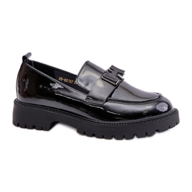 Step in style Mokkasiner Model Vinceza 62187 Sort lak - Træd med stil