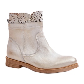 Støvler Model Lewski 3624 Gold Rubbed - Step in style gul