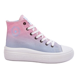 Step in style Sneakers Model Big Star LL274A191 Pink/Blå - Træd med stil flerfarvet