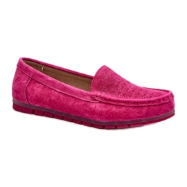 Step in style Mokkasiner Model S.Barski LR755 Fuchsia - Træd med stil lyserød