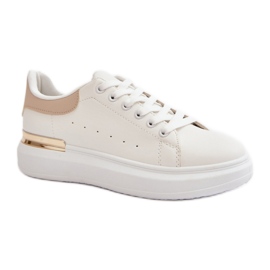 Sneakers Model Nevelena JDJ-18 Hvid/Beige - Step in style