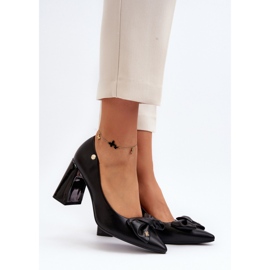 Step in style Pumper Model Ariemessa 62104 Balck - Træd med stil sort