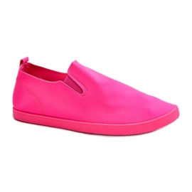 Step in style Sneakers Model Lovinia NB662 Fuchsia - Træd med stil lyserød