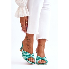 Step in style Sandal Flip-flops Model Floria P-1317 Grøn - Træd med stil