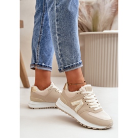 Sportssko Model Ciamara 55-32 Beige - Step in style