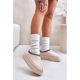 Step in style Hjemmesko Model Neroma 877-1 Lys Beige - Træd med stil