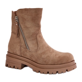 SP259 Beige støvler