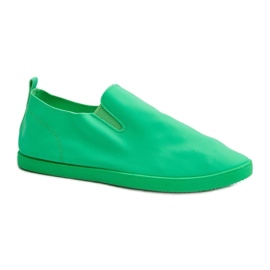 Grønne damesneakers